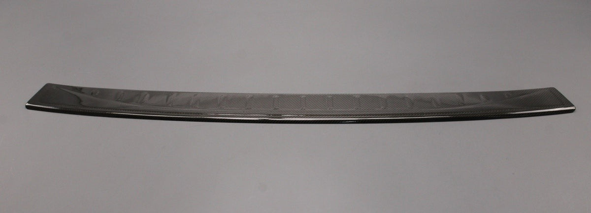 VW Transporter T6 T6.1 carbon fibre rear bumper protector ZGB7H2071137, view 1