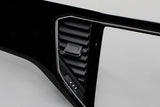 VW T-Roc R 2018-on passenger dashboard air vents trim (RHD) 2GB858415C N0R