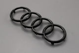 Audi A3 S3 A4 S4 A5 S5 front Audi rings badge in black 8W0071801