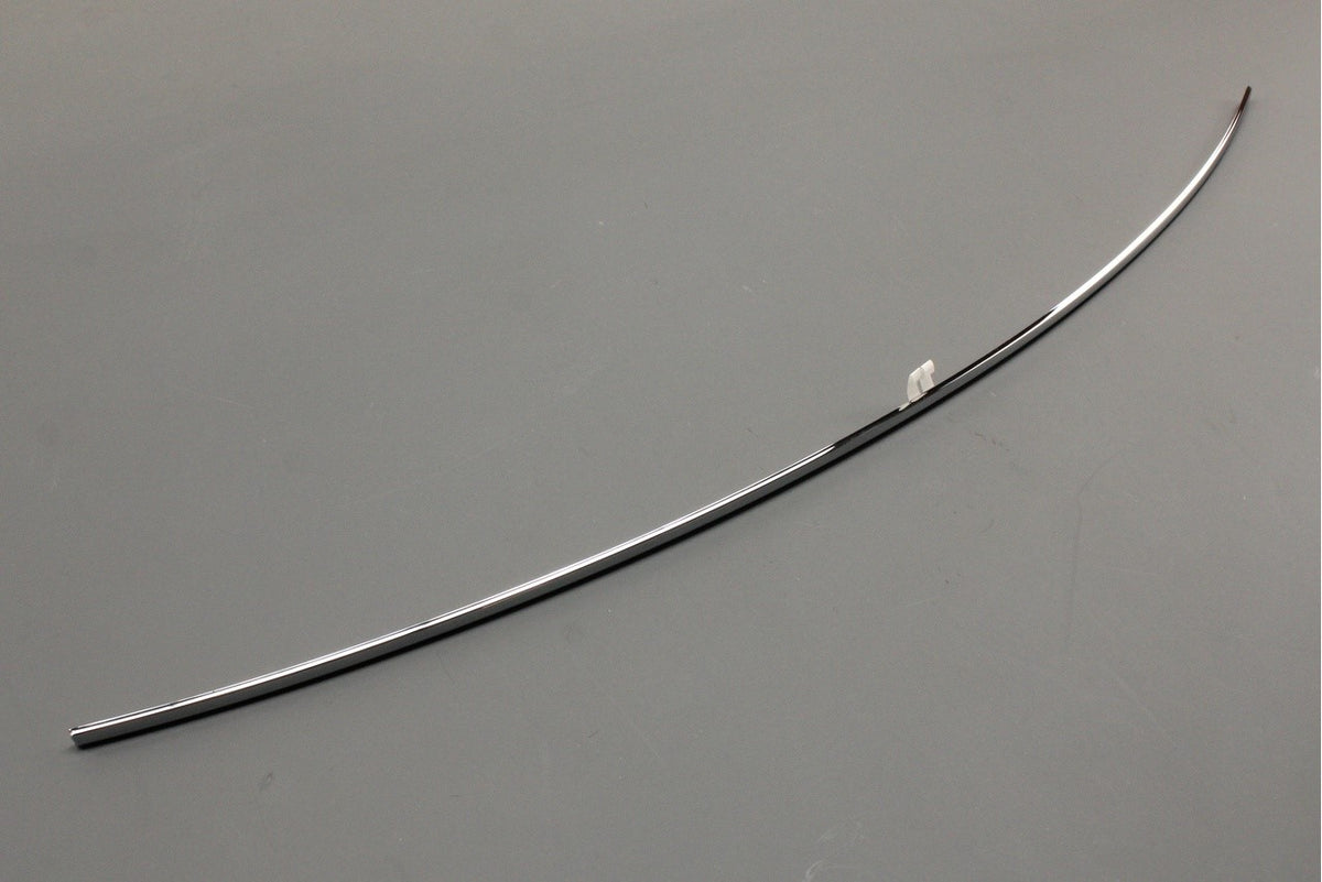 VW Up! 2017-23 centre rear boot lid chrome trim 1S0853955D 2ZZ, view 1
