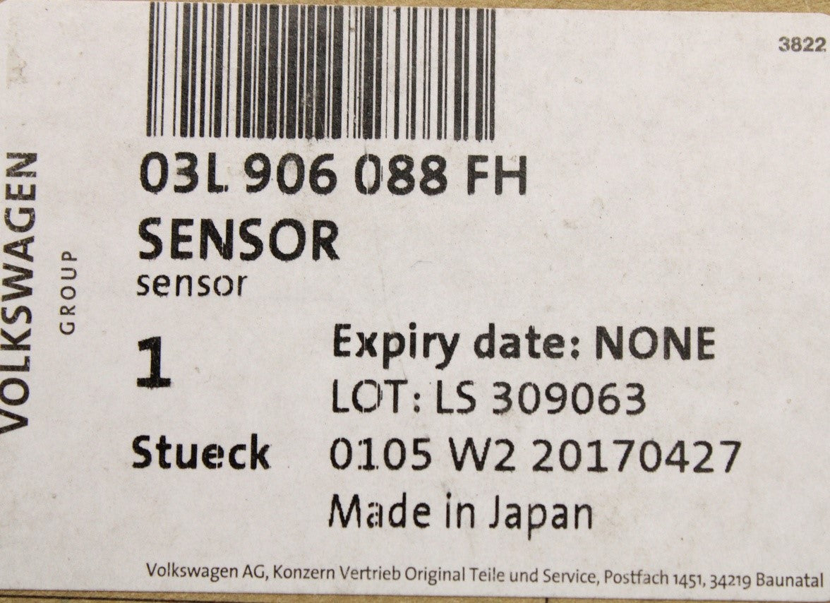 Audi A4 A5 A6 SEAT exhaust gas temperature sensor (pre dpf)  03L906088FH