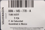 Audi Q5 2017-on 2.0 TFSI turbo oil feed pipe 06N145778A
