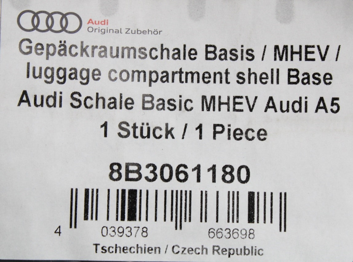 Audi A5 2024-on luggage compartment boot liner 8B3061180