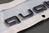 Audi e-tron 2019-on rear Quattro lettering badge black 4KE071806