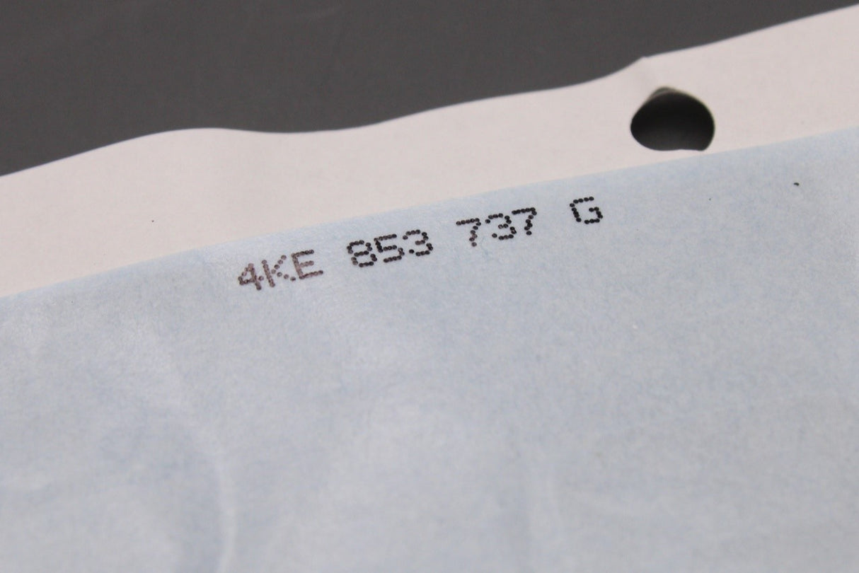 Audi e-tron 2019-on rear Quattro lettering badge black 4KE071806