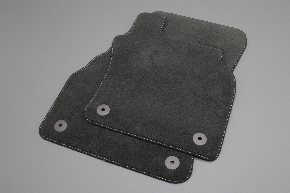 Audi Q3 2019-on RHD carpet floor mats (front) 83C863691 JTV, view 1