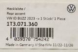 VW ID.Buzz 2023-on rear bumper protector (grey) 1T3071360