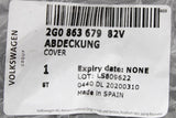 VW Polo AW 2018-on rear boot lip insert trim 2G0863679 82V