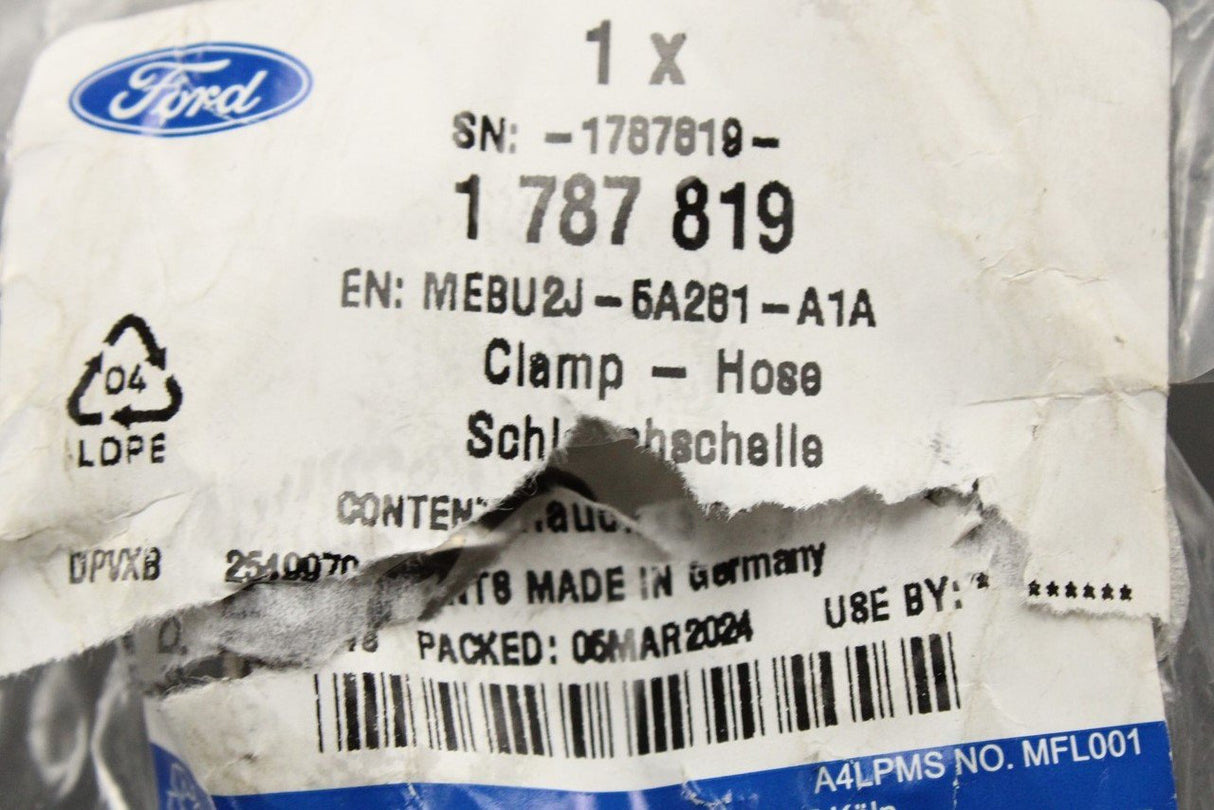 Ford exhaust clamp 1787819