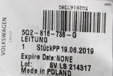 VW Golf Audi Skoda AC coolant pipe with inner heat exchanger 5Q2816738G