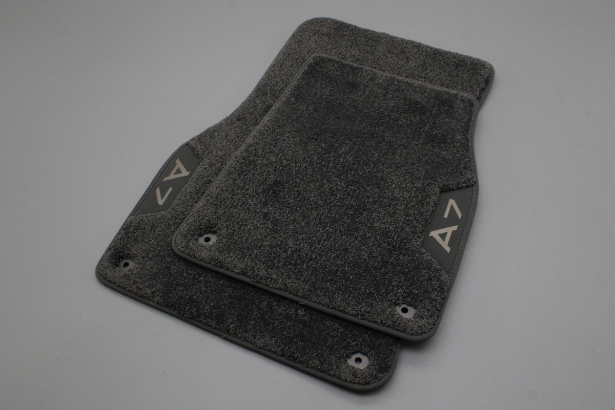 Audi A7 S7 RS7 2019-2026 RHD premium front floor mats 4K8061275B 6PS, view 1