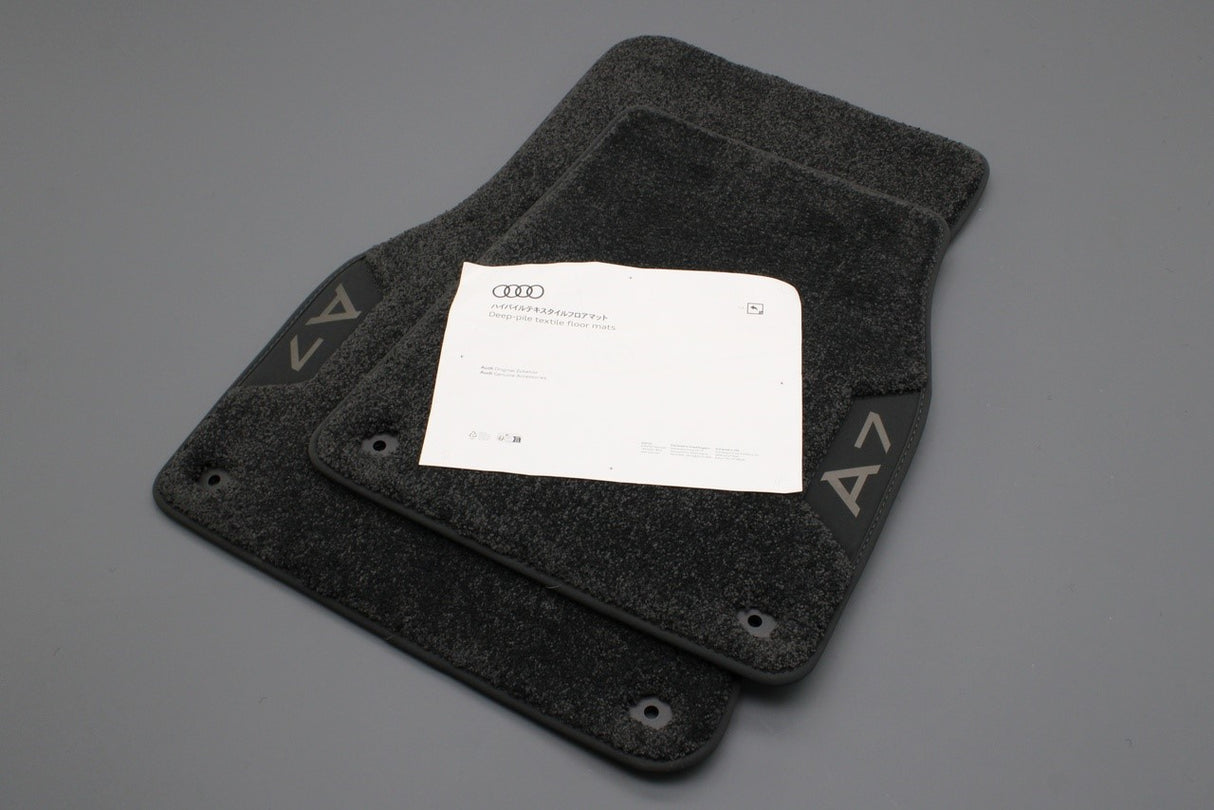 Audi A7 S7 RS7 2019-2026 RHD premium front floor mats 4K8061275B 6PS