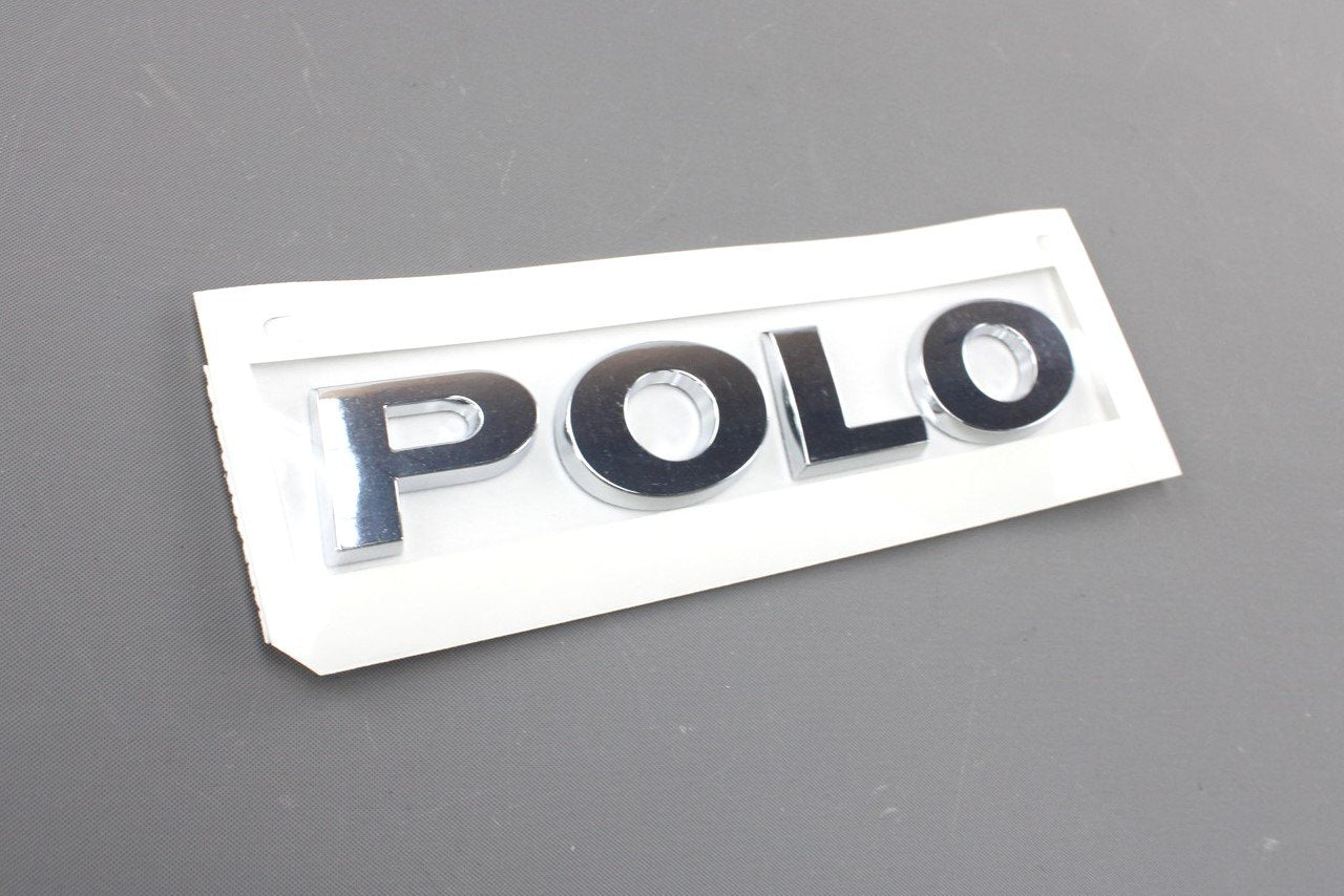 VW Polo 6C 2015-2018 rear lettering badge chrome 6C0853687 2ZZ