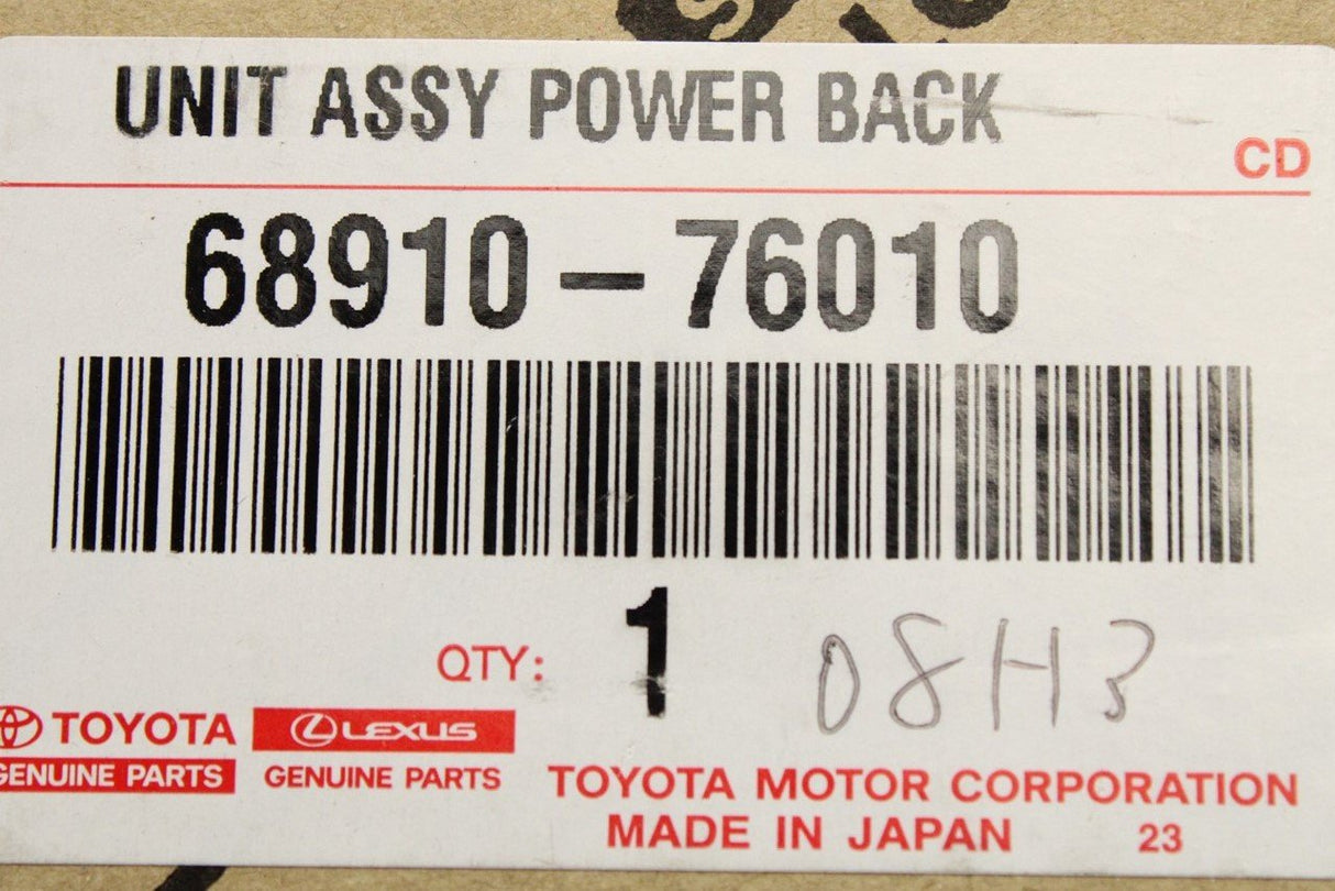 Lexus UX 2018-2022 electric opening boot strut (right) 68910-76010