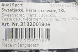 Audi Sport men's hooded sweat-jacket (XXL) 3132001806