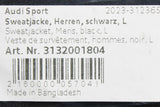 Audi Sport men's hooded sweat-jacket (Large) 3132001804