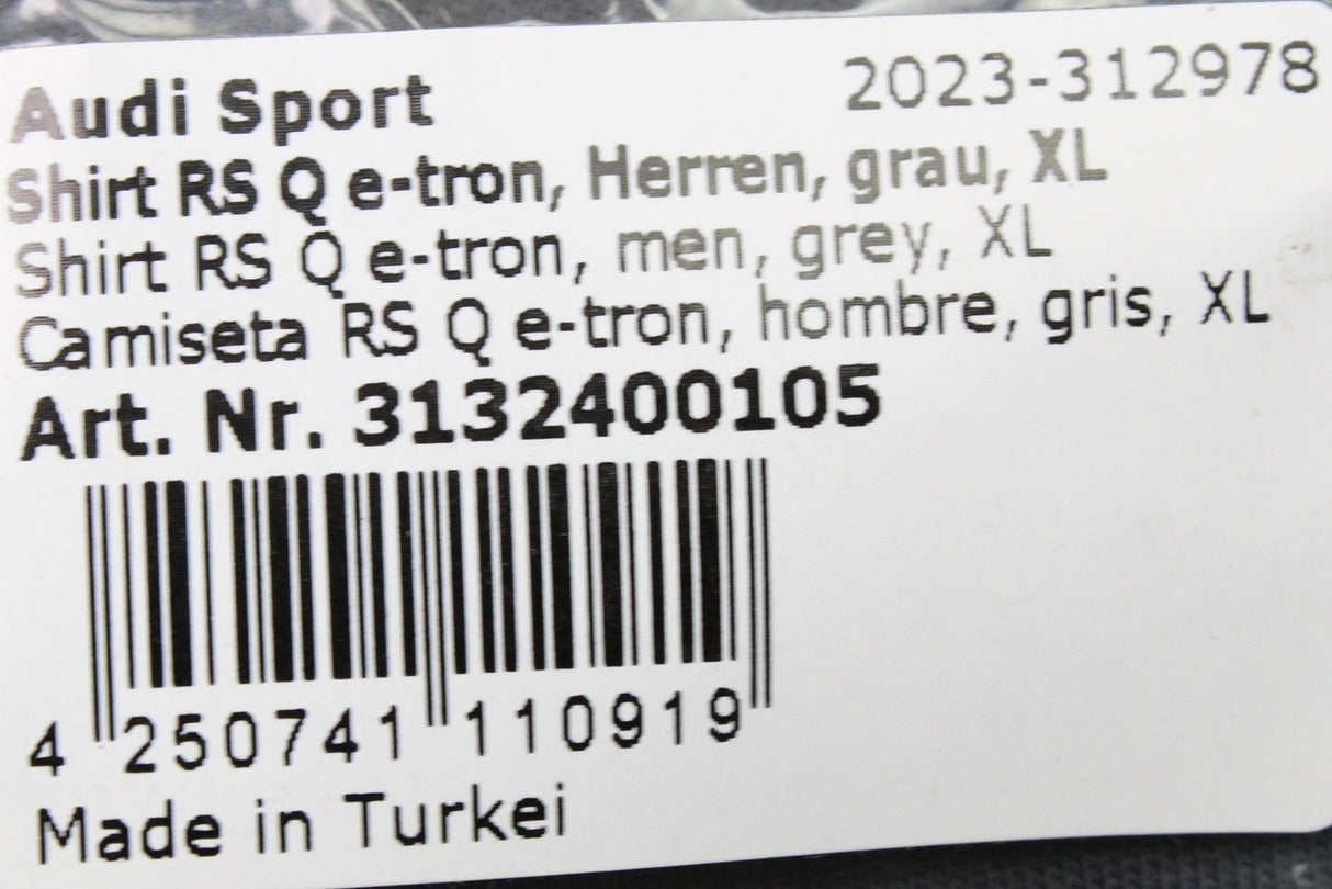 Audi merchandise RSQ e-tron T-shirt (XL) 3132400105