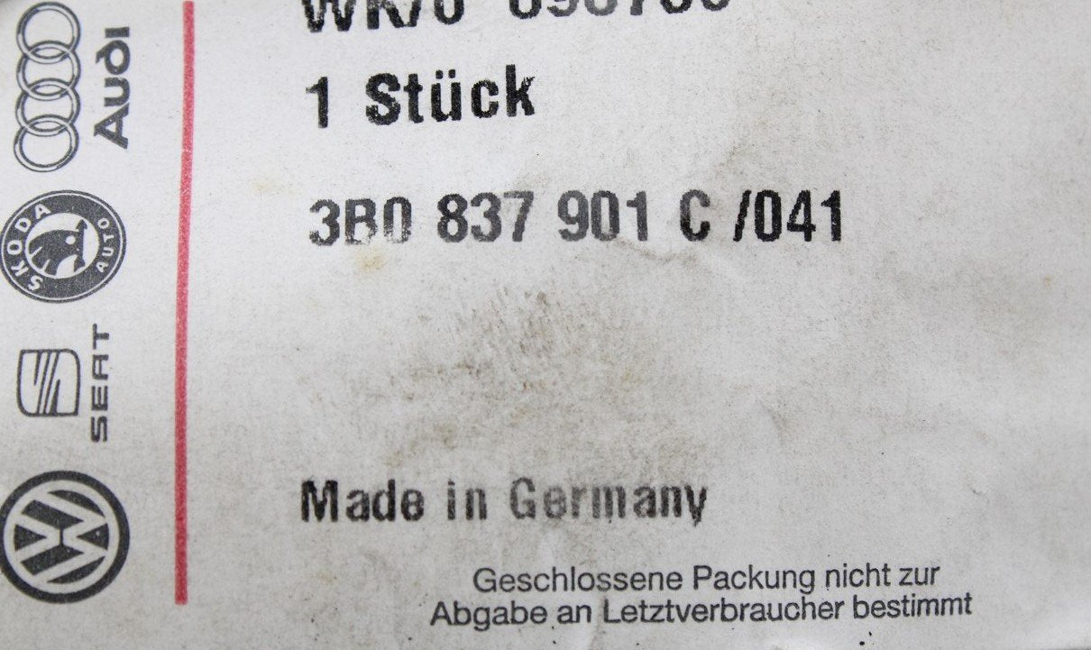 VW Passat B5 B5.1 B-pillar trim gloss black (front, left) 3B0837901C 041
