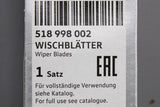 VW Golf SV Sportsvan 2014-20 aero wiper blades set RHD (front) 518998002