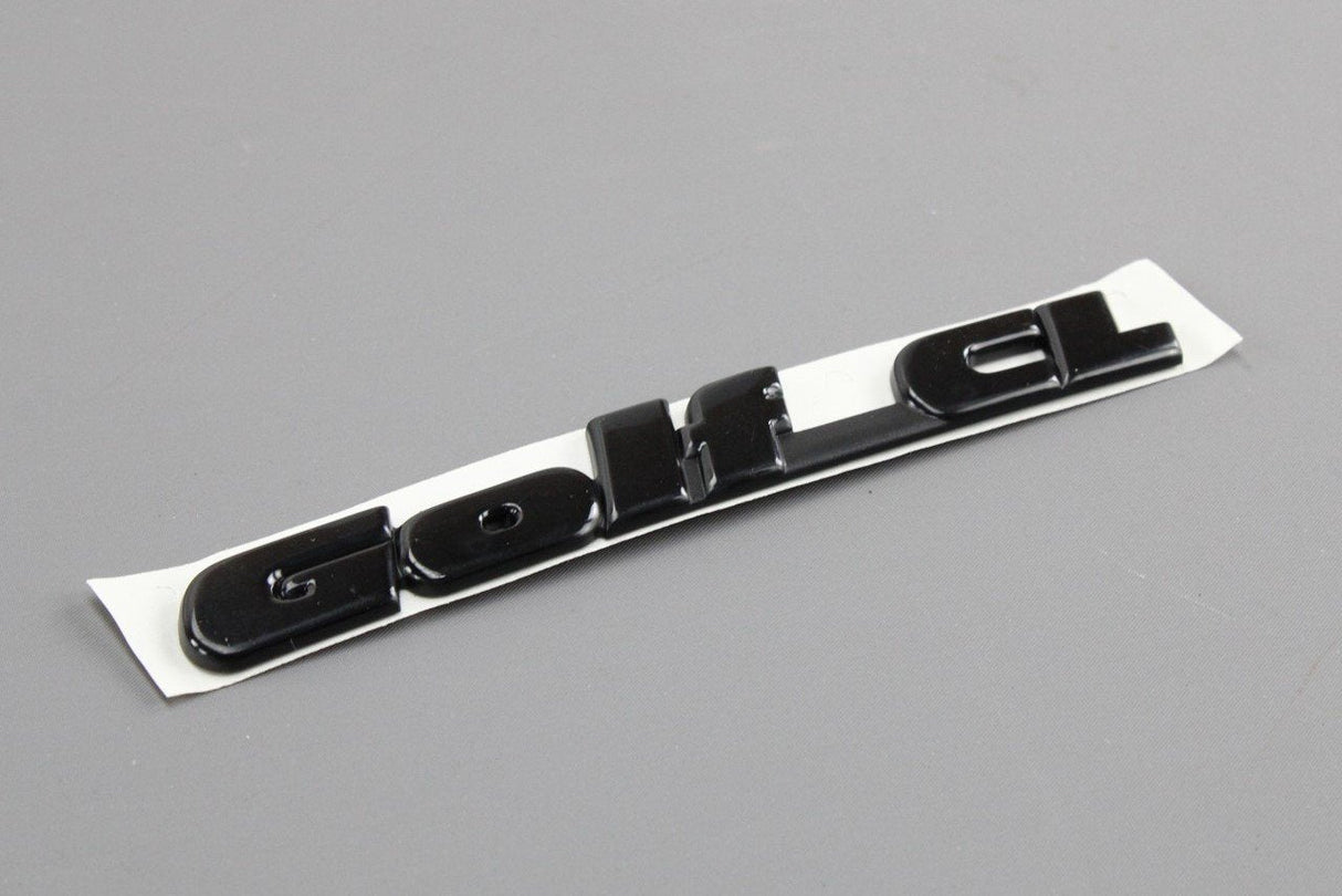 VW Golf CL MK3 1992-98 rear badge emblem (black) 1H6853687R 01C