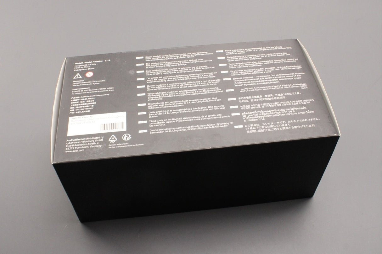 Audi RS e-Tron GT 1:18 model car (daytona grey) 5012120051