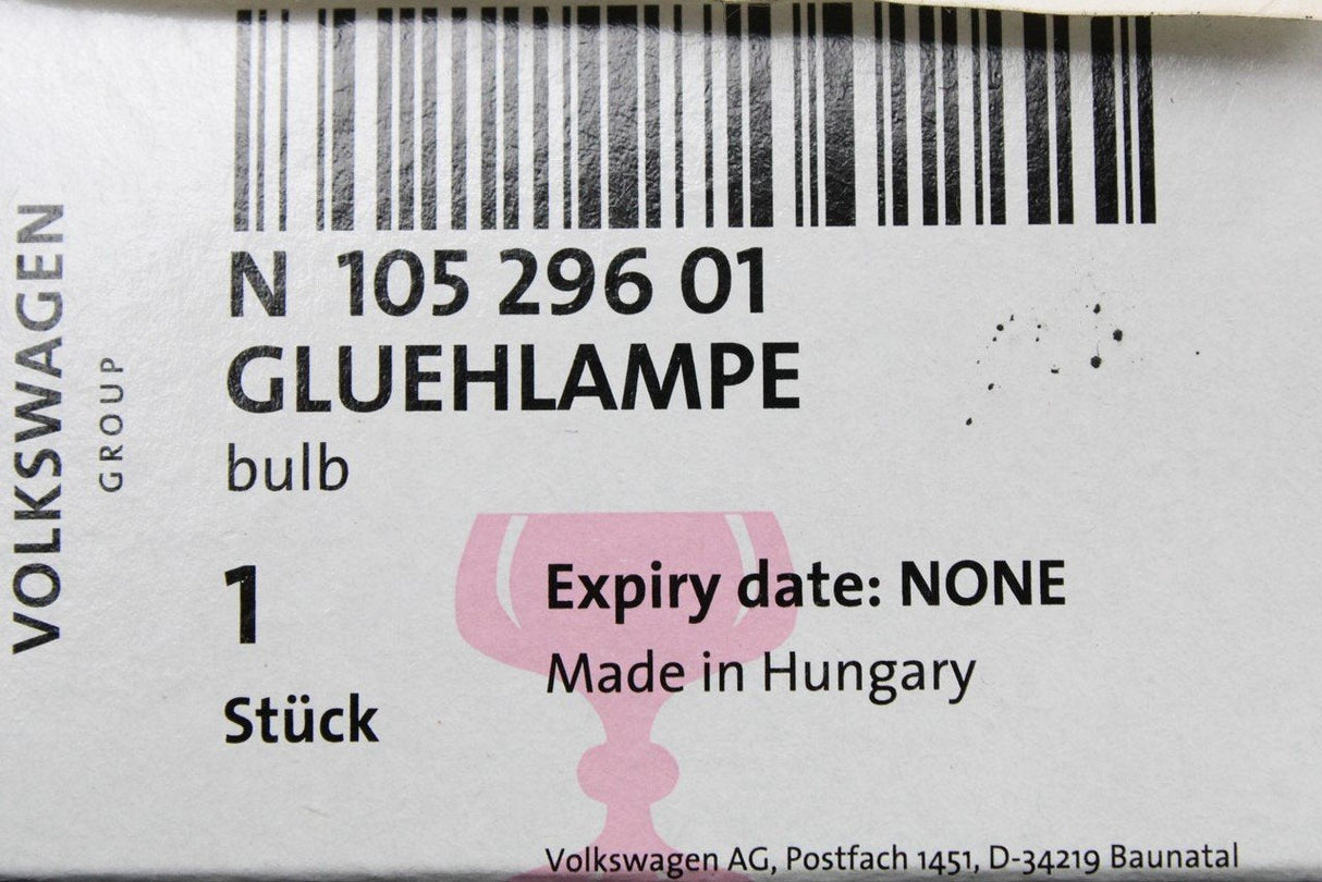 VW Audi halogen bulb for high beam H9-12V-65W N10529601