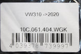 VW ID.3 2020-Onward Front and rear set of mats RHD (Black) 10C061404 WGK