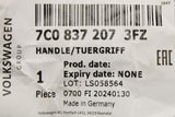VW Crafter 2017-on front exterior door handle 7C0837207 3FZ