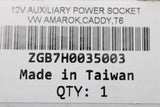 VW Amarok Transporter T6 Caddy 12V auxiliary power socket ZGB7H0035003