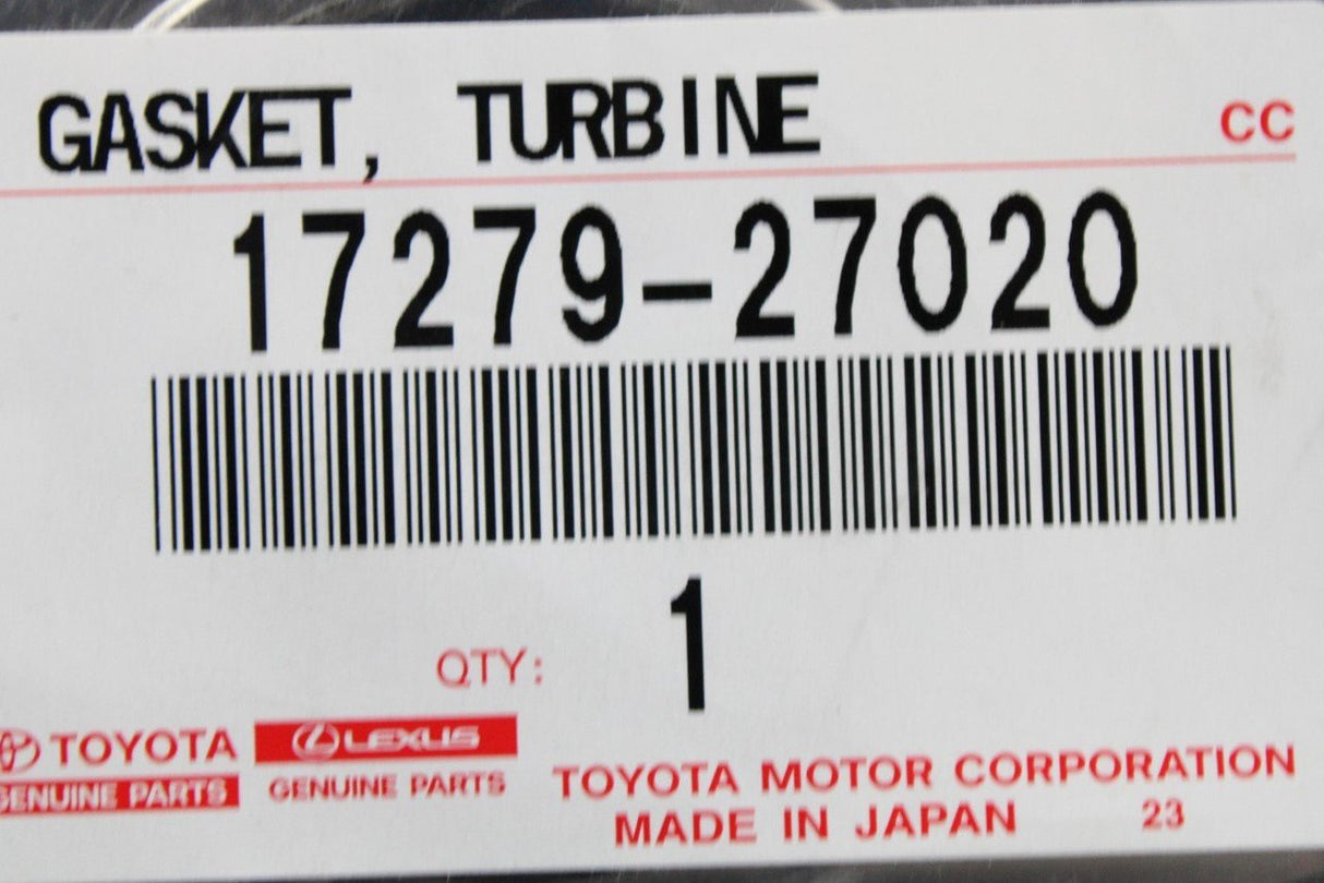 Toyota exhaust pipe gasket seal (turbine inlet) 17279-27020