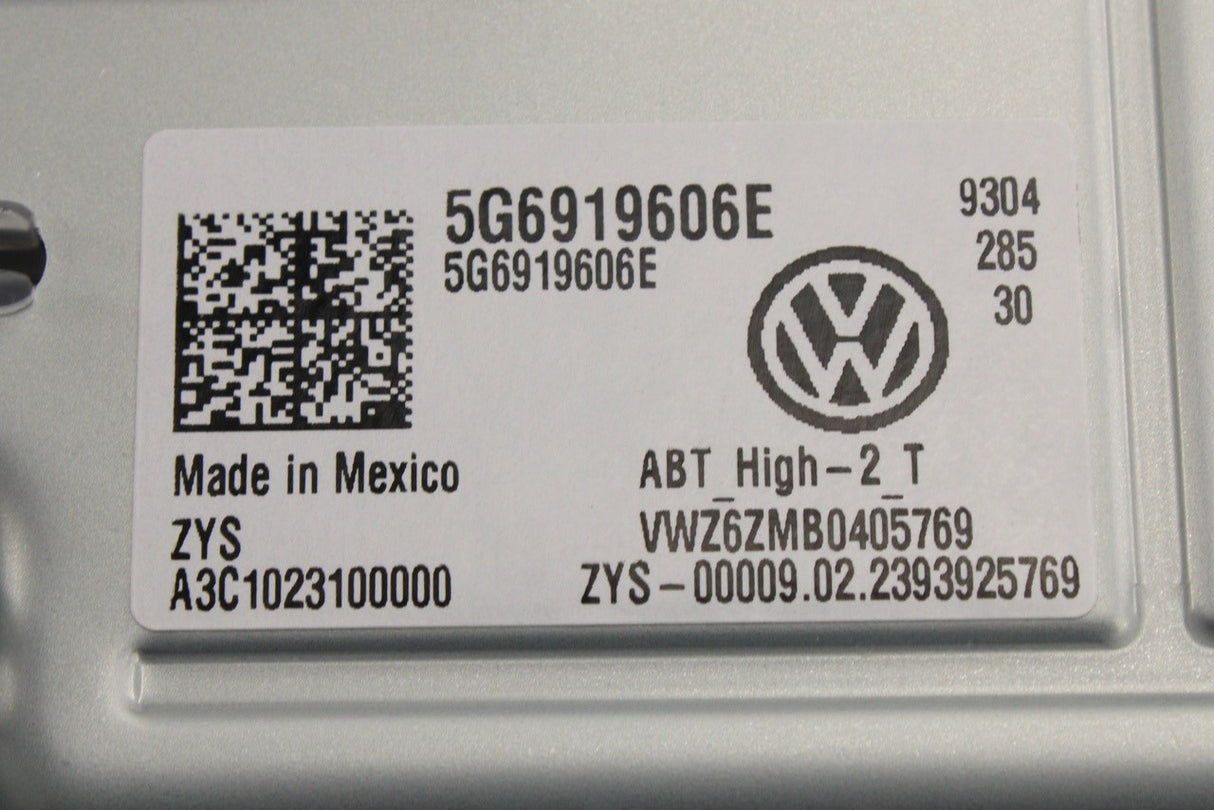VW Transporter T6.1 20-on Arteon display and control unit 5G6919606E