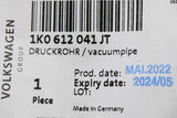VW Golf MK6 Audi A3 brake servo vacuum pipe w/valve (auto) 1K0612041JT