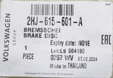 VW Amarok 2023-on front brake discs (x2) 2HJ615601A