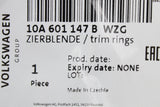 VW ID.3 2020-on 18" wheel trim ring hub cap (x1) 10A601147B WZG