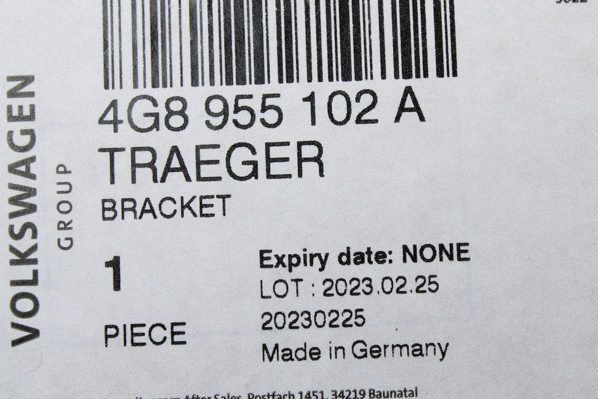 Audi A7 RS7 Sportback 2014-2018 headlight washer jet (right) 4G8955102A