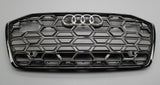 Audi A6 S-Line 2023-2026 front radiator grille (black) 4K0853651T 3FZ