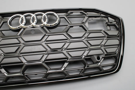 Audi A6 S-Line 2023-2026 front radiator grille (black) 4K0853651T 3FZ
