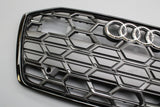 Audi A6 S-Line 2023-2026 front radiator grille (black) 4K0853651T 3FZ