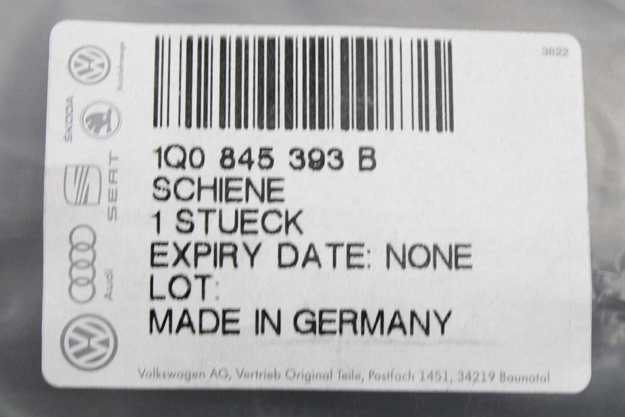 VW Eos 2006-16 roof crossmember retaining rail (front, upper) 1Q0845393B