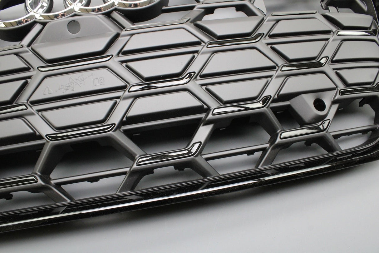 Audi A6 S-Line 2023-2026 front radiator grille (black) 4K0853651T 3FZ