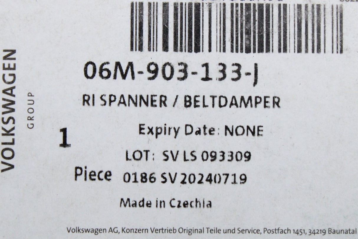 VW Touareg Audi RS4 3.0 TDI 2.9 TFSI auxiliary belt tensioner 06M903133J
