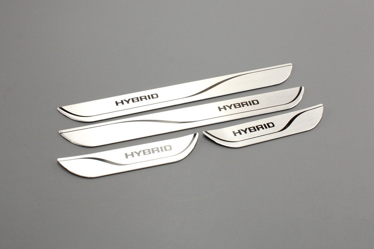 Toyota Corolla Hybrid scuff plates set (front and rear) PW382-02001, view 1