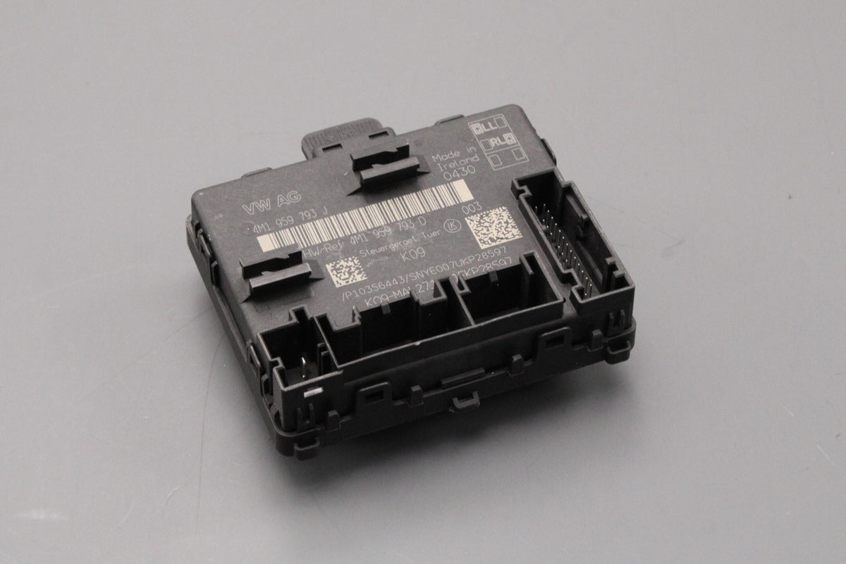 VW Touareg Audi A6 A8 Q5 Q8 18-on door control unit (drivers) 4M1959793J, view 1