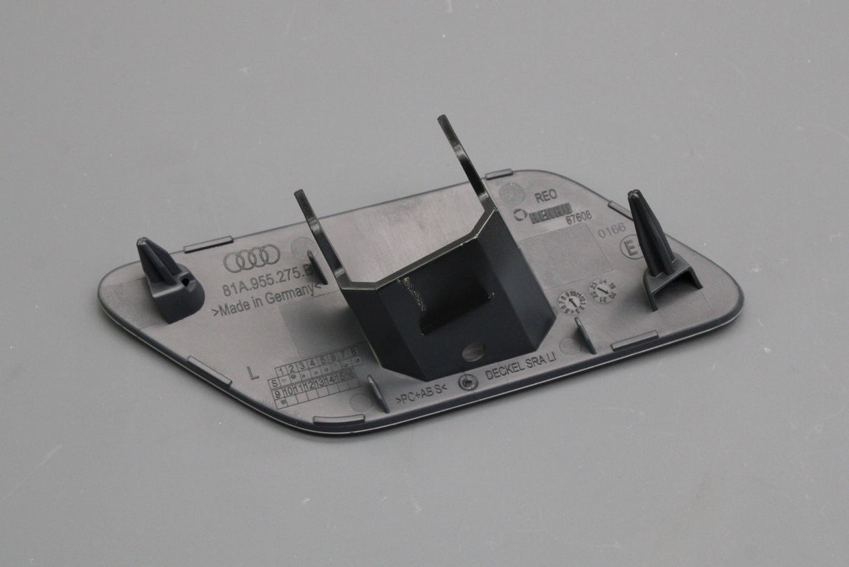 Audi Q2 2017-on headlight washer jet cover cap (left) 81A955275B GRU
