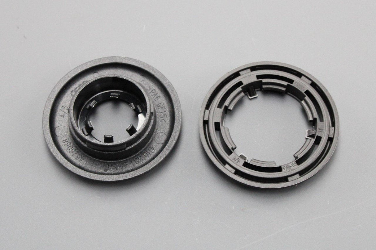 VW Golf MK8 Audi SEAT headrest guide trim rosette (black) 4H0881680B 4PK