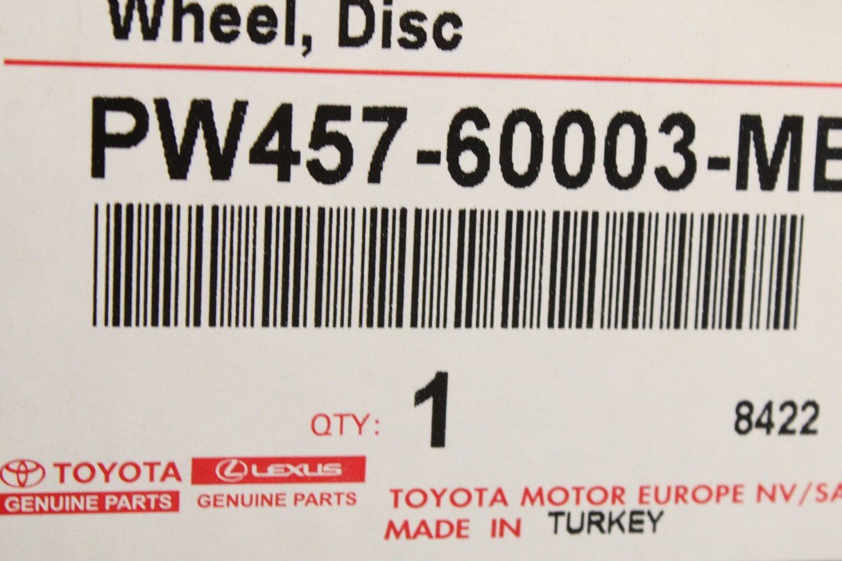 Toyota Land Cruiser alloy wheel (19 inch) PW457-60003-MB