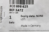 VW Passat B6 2005-2011 front wing attachment screw kit 3C0898625