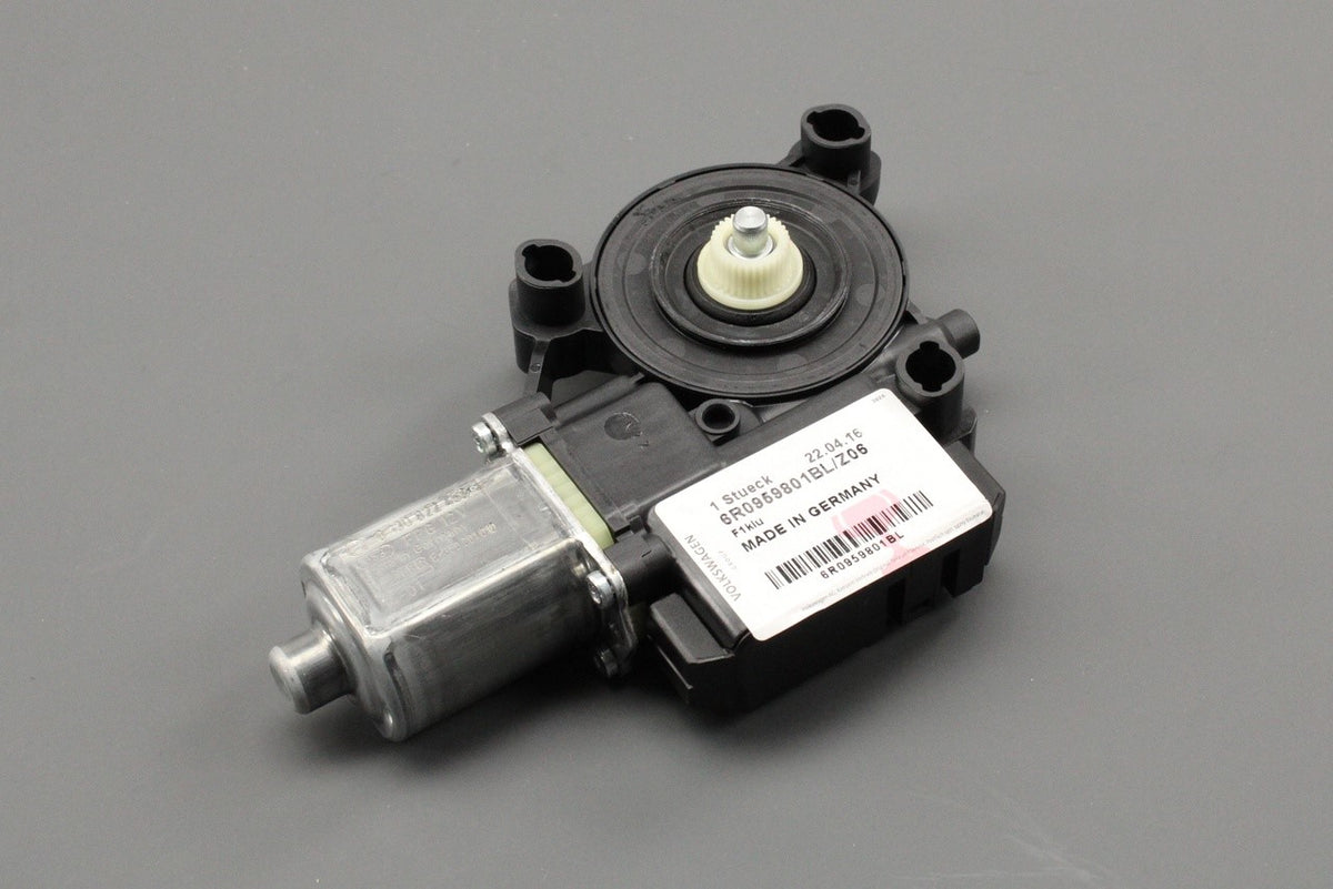 VW Beetle Cabrio 13-16 passenger electric window motor 6R0959801BL Z06, view 1