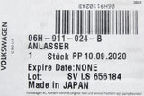 Audi A4 A5 10-17 A6 A8 Q5 13-17 1.8 2.0 TFSI starter motor 06H911024B