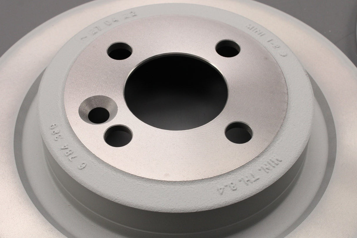 MINI R55 06-14 R56 05-13 R57 R58 R59 rear brake discs (x2) 34216784389